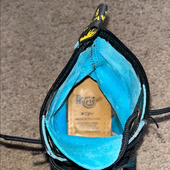 Dr. Martens VTG Vintage Made in England MIE 1460 Rub Off Tie Dye Marble Boot UK5 - Picture 9 of 10